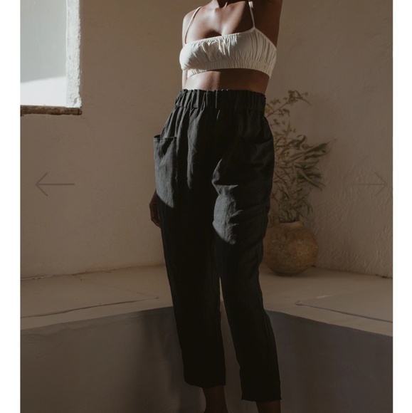 California Utility Pants Silk Noil 